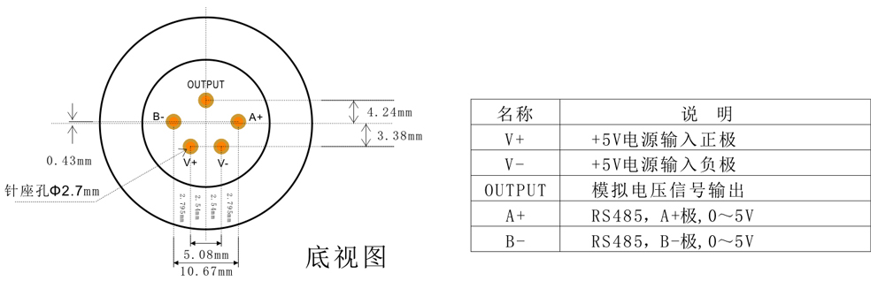 深国安智能气体传感器模组RS485输出针脚定义.jpg