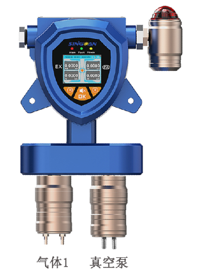 固定一体泵吸式一溴乙烷气体检测仪