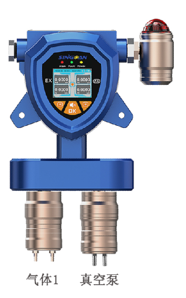 固定一体泵吸式异丁醛气体浓度检测仪