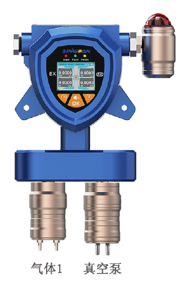 固定一体泵吸式丙烯腈气体传感器探头