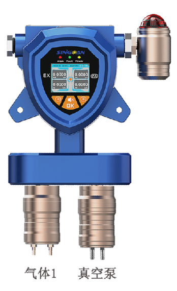 固定一体泵吸式苯酚气体传感器探头