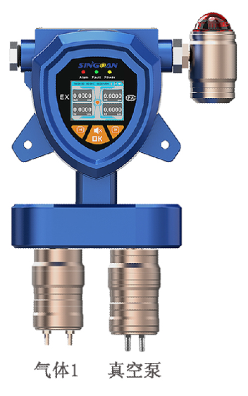 固定一体泵吸式二甲二硫气体检测仪