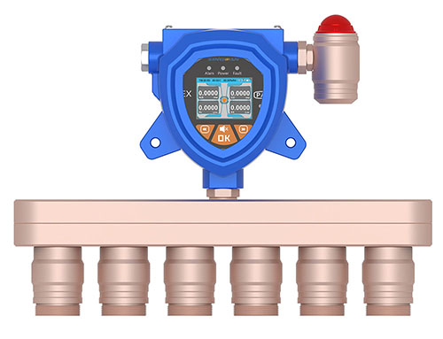 固定式五合一气体检测仪